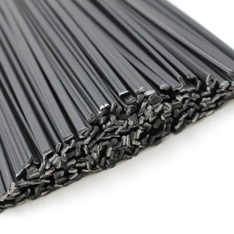 50Pcs Plastic Welding Rods ABS PP PVC PE Plastic Electrodes for Car Bumper Repair Welder Sticks Kit Hand Tools for Hot Air Gun