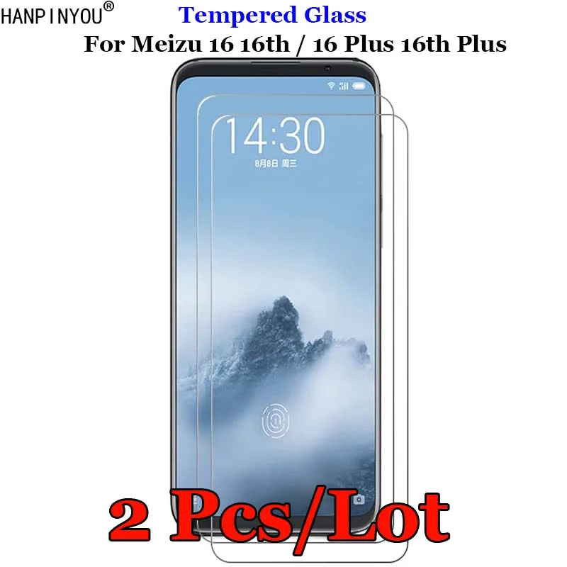2 шт./лот для Meizu 16 16th M882Q 6 0 &quotзакаленное стекло 9H 2.5D Премиум Защитная пленка