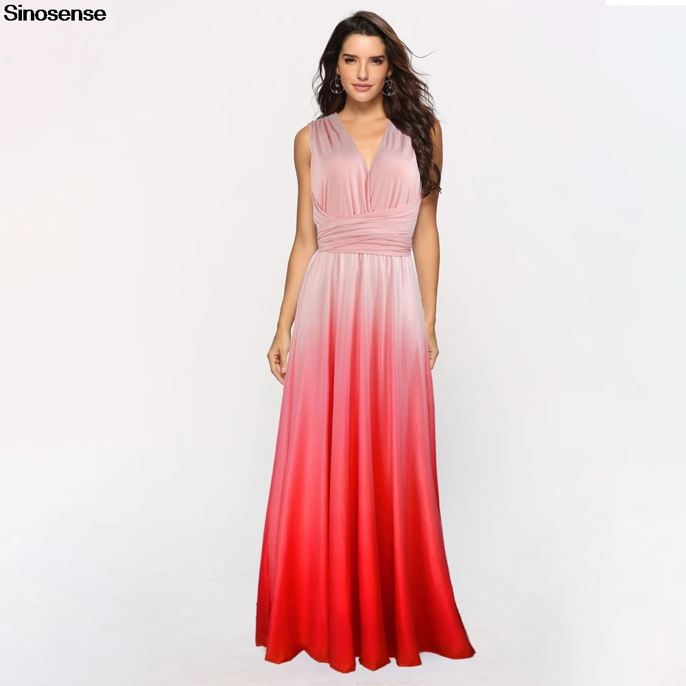 Women Multiway Multi Way Wear Party Wedding Bridesmaid Long Dress Sexy Bandage Infinity Transformer Convertible Wrap Maxi | Женская