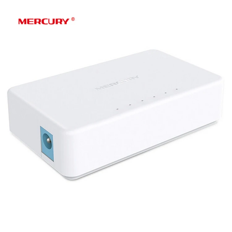 Ртути S105C коммутатора Ethernet WiFi модуль, мини 5 Порты и разъёмы Настольный Ethernet сетевой коммутатор gigabit 10/100 Мбит сетевой концентратор, маленький, подключи и играй, легкая установка