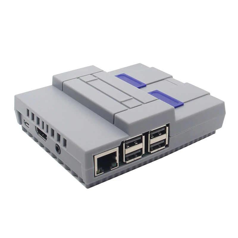 4 в 1 Raspberry Pi 3 Model B+(плюс) плата+ мини Nes Стиль Чехол/корпус+ вентилятор охлаждения+ радиаторы