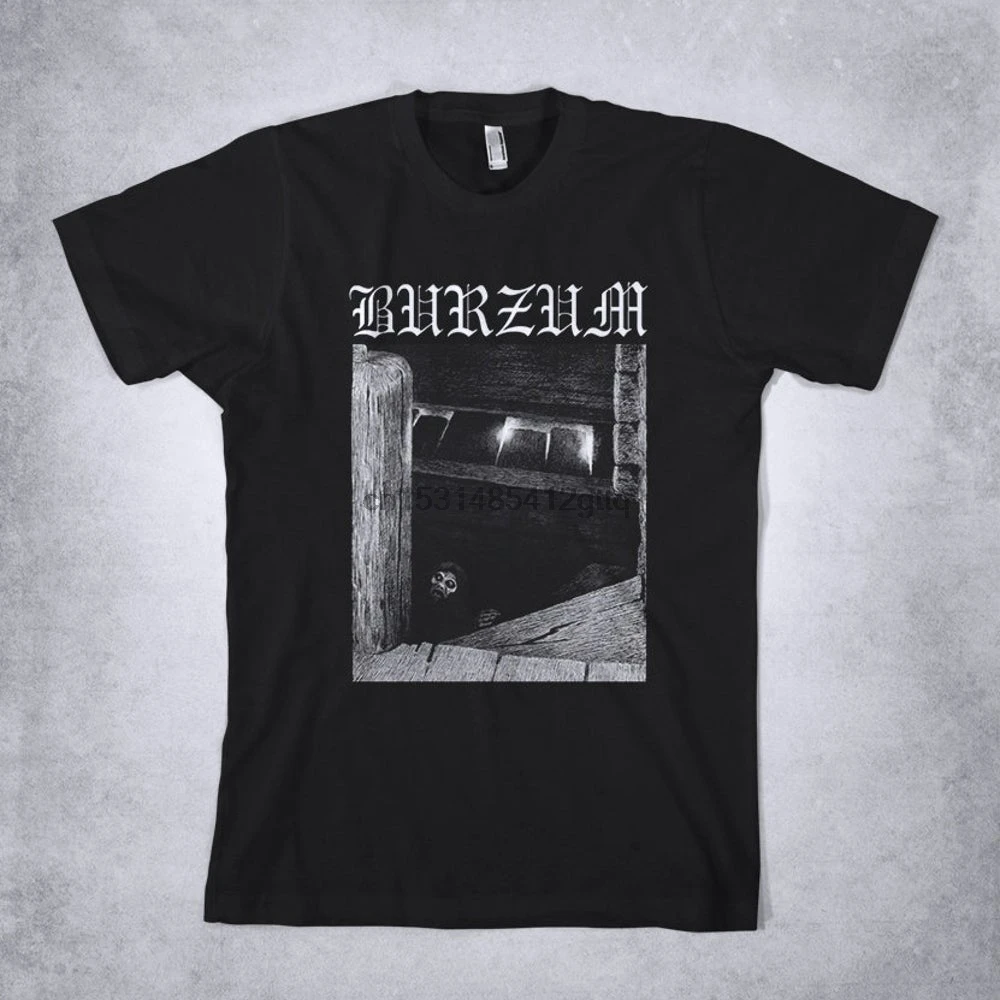 BURZUM футболка Pesta i trappen Hvis lyset tar oss Burzum рубашка винтажная reprint черная металлическая |