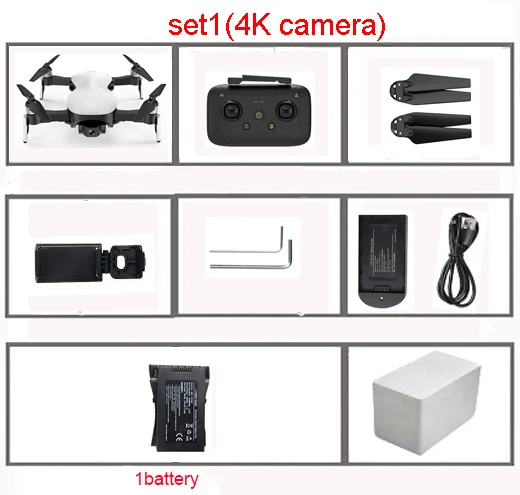 CFLY Faith gps RC складной Дрон Квадрокоптер вертолет бесщеточный мотор с 5G Wifi Fpv 4K камера/1080 P HD камера - Цвет: set1