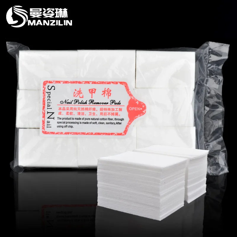 

Manicure Implement Makeup Cotton for Nail Removing Manicure Tower Hard Nail Polish Cotton Pad Disposable Cotton Cloth