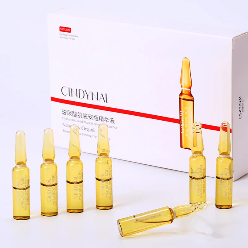 Эссенция ампулы гиалуроновой кислоты. Увлажнение, анти-старение, отбеливание, питание и ремонт. Усадка пор, уход за кожей
