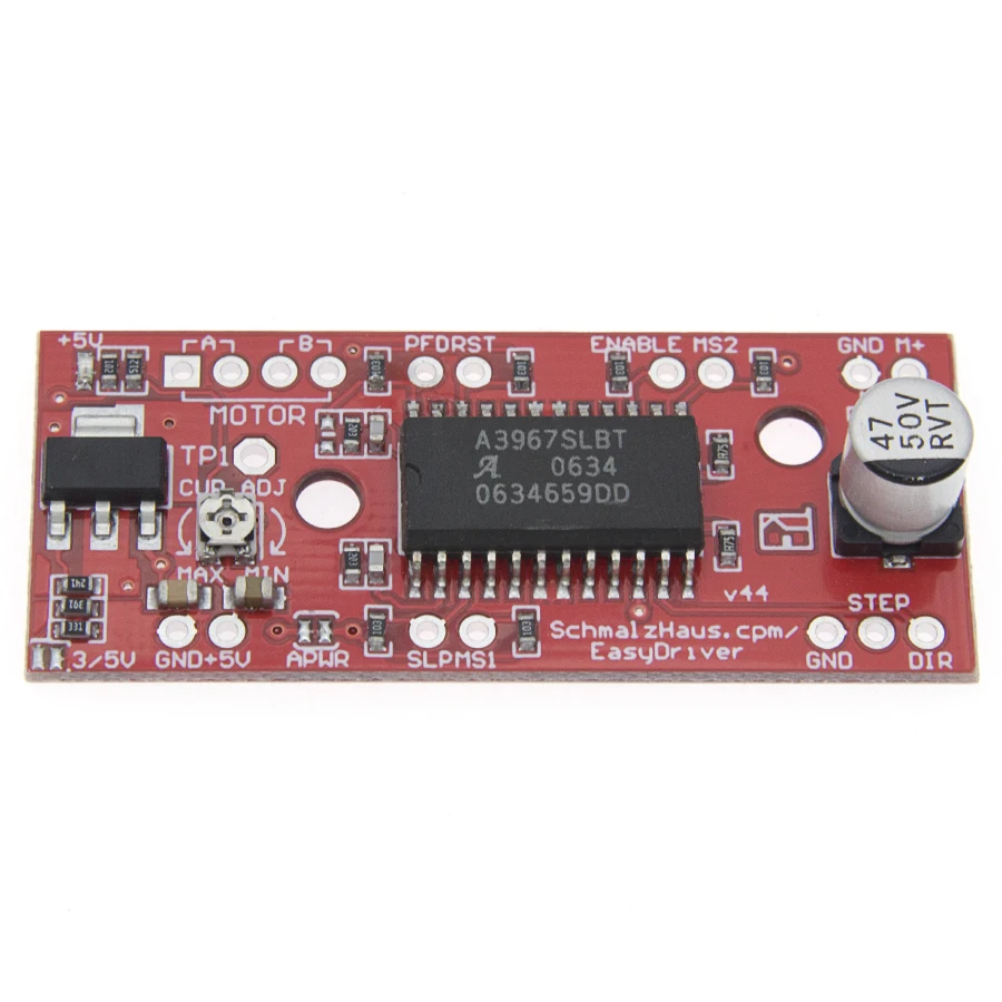 A3967 шаговый двигатель EasyDriver Motor Driver макетная плата для 3D принтера модуль