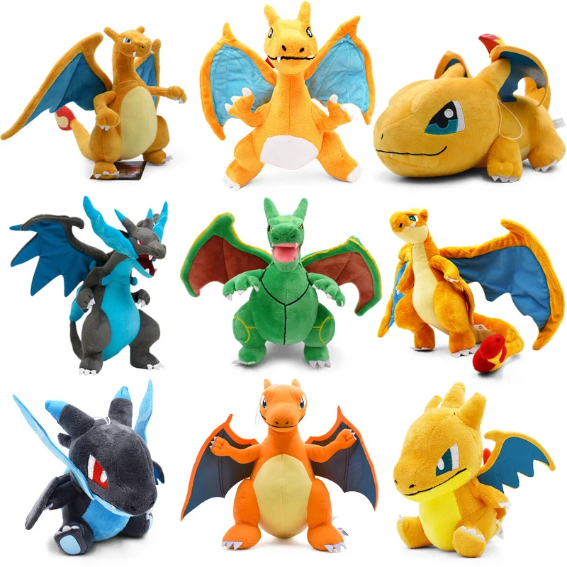 Кукла Takara POKEMON Mega Rayquaza Charizard XY Y Evolution мягкие плюшевые игрушки для детей|Персонажи