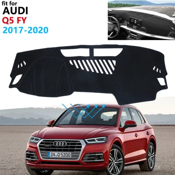 

Dashboard Cover Protective Pad for Audi Q5 II 2017 2018 2019 2020 FY Car Accessories Dash Board Sunshade Anti-UV Carpet S-line