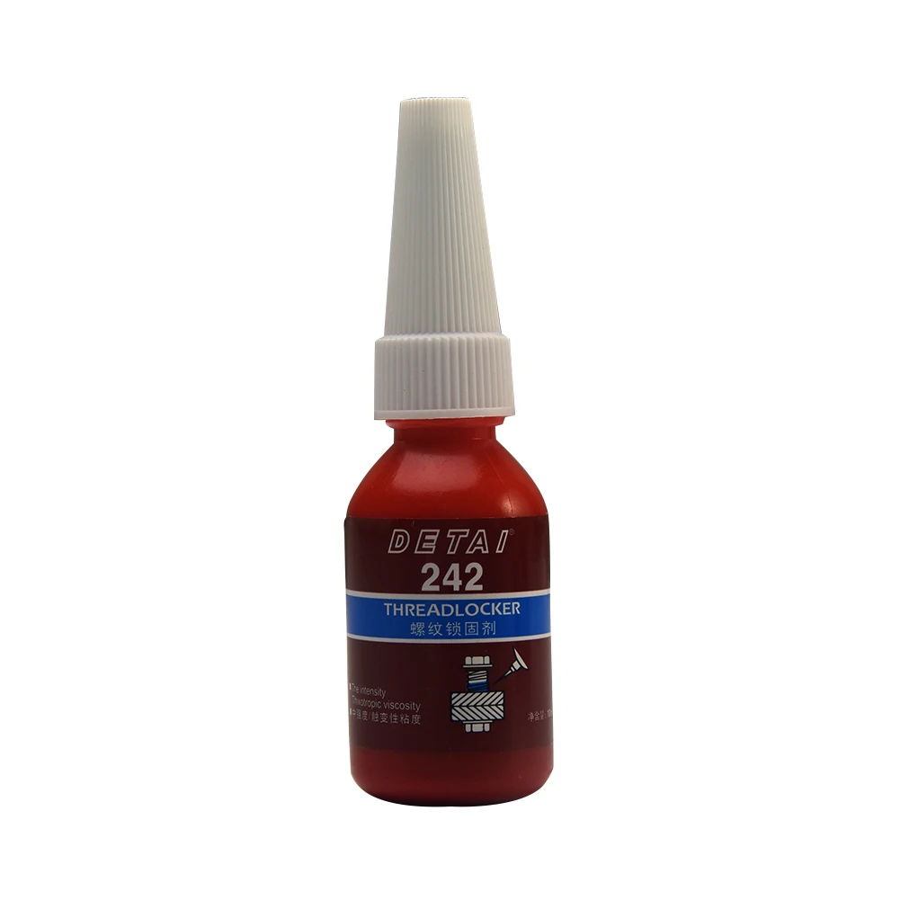 

10ml 242 Glue Anaerobic Glue Leakproof Screw Glue Wire Sealing Screw Locking Agent Heat Resistant Anti-leakage Thread Locker
