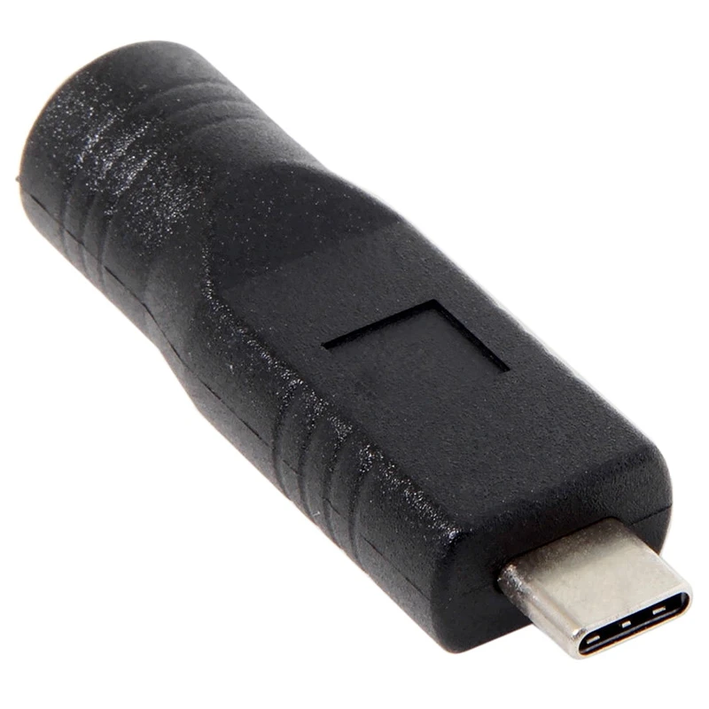 

DC Jack 5.5 x 2.1Mm Input To USB-C Type-C Power Plug Charge Adapter for Laptop Phone