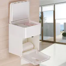 Бытовая многофункциональная настенная коробка для хранения папиросных салфеток, диспенсер для бумаги, чехол