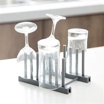 

Creative Dish Plate Drain Rack Kitchen Tableware Drying Storage Tray Holder Multifunctional Cup Dish Storage Rack
