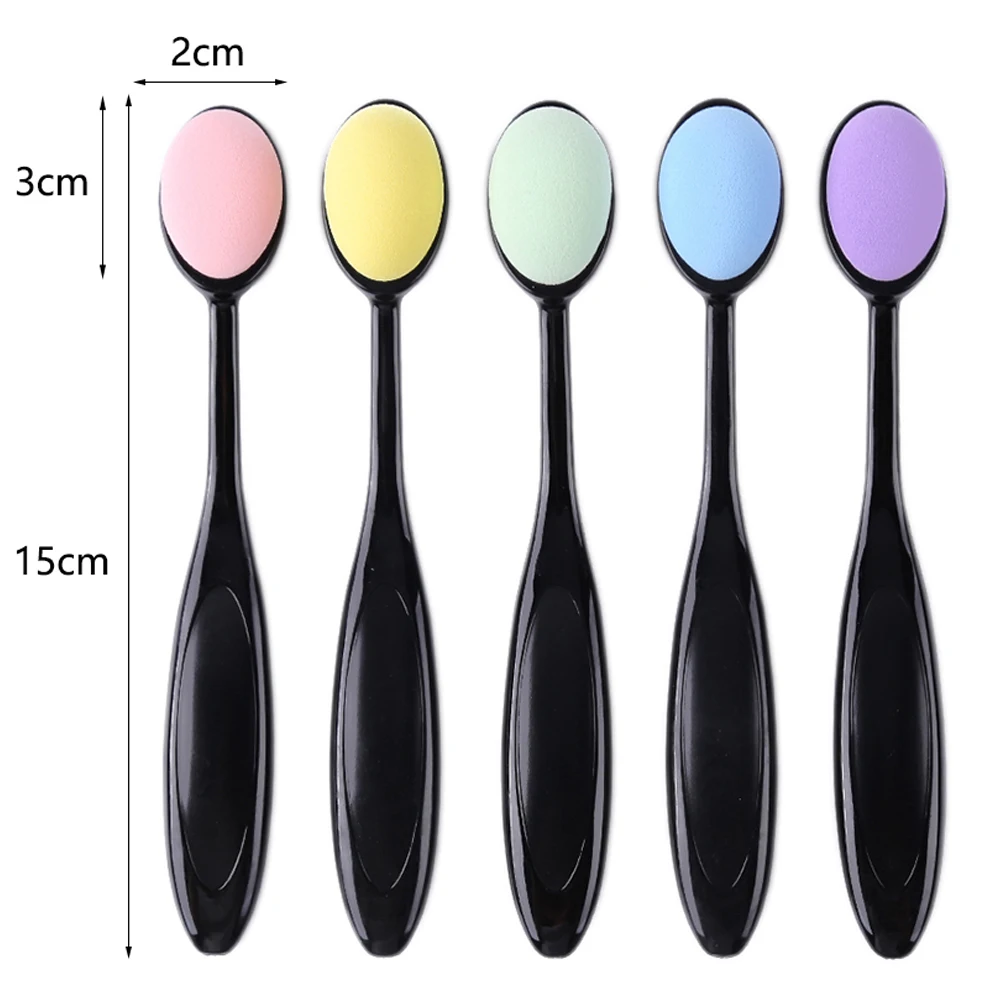 Blending Sponge Brushes Caps Useful for Blending ink Painting Brushes Flat Kit Tools for DIY Scrapbooking Cards 5pcs/set painting brushes blending brush