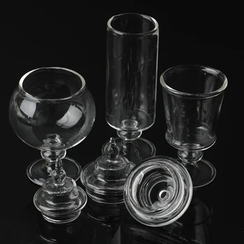 

1/12 Scale Dollhouse Miniature Glass Candy Jar Simulation Candy Bottle Model Toy Pretend Toy For Home Kitchen Decor