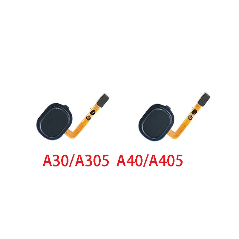 Для Samsung Galaxy A30 A40 A305 A405 сенсорный ID датчик отпечатков пальцев Гибкая Кнопка меню