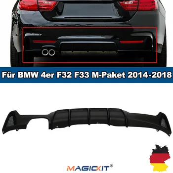 

MagicKit BLACK REAR DIFFUSER + FRONT BUMPER SPLITTER FOR BMW 4 SERIES M SPORT F32 F33 F36