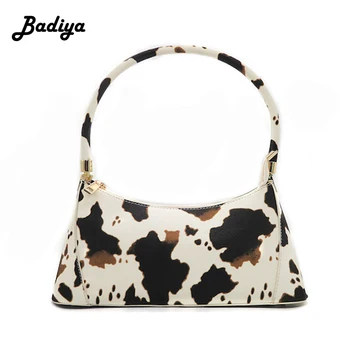 

Wholesal 2020 Hot Women Hand Bag Messenger Bags High Quality Cow Design Single Shoulder Bag for Travel Portable Women Handbag