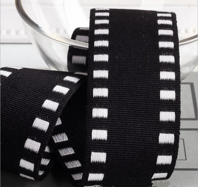 Сад Whit квадратный край Grosgrain ленты 1 &quot1 5&quot см 16 мм Фурнитура для бижутерии бант в