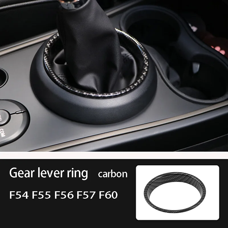 Car Gear Lever Panel Ring Cover For Bmw Mini One Cooper S F54 F55 F56 F57  F60 Countryman Interior Decoration Accessories - Automotive Interior  Stickers - AliExpress