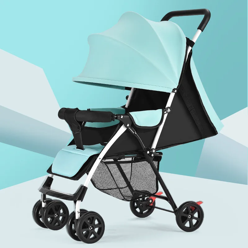 

Baby stroller light in winter and summer can sit and lie down fold and shock proof baby stroller baby umbrella ca