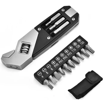 

Portable Folding Hex Key Set Premium Harden Stainless Steel for Bicycle Home Appliance Maintenance CLH@8