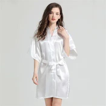 

Elegant Nightdress Bride Bridesmaid Wedding Robe Nightgown Intimate Lingerie Gown Casual Home Clothing Pajamas Women Sleepwear