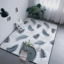 Скандинавский мультяшный принт коврик у входной двери Дети/гостиная спальня игровой коврик/кухня нескользящий ковер детская комната ползающий коврик