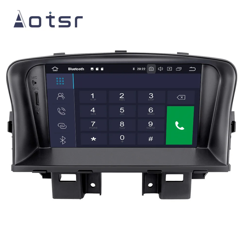 Android 9,1 16GB DSP ips автомобильный Радио плеер gps навигация для Chevrolet Cruze 2008-2012 магнитофон головное устройство мультимедийный плеер