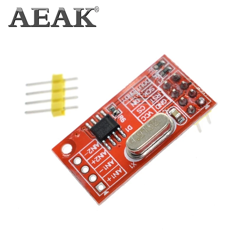 AEAK official AD7705 Dual 16 bit ADC модуль сбора данных с входным коэффициентом усиления
