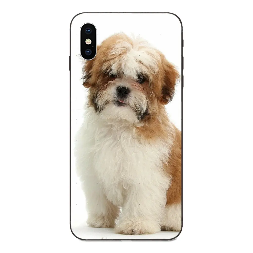 Shih Tzu Shitzu Собака Щенок мягкий Кап Coque для Huawei Mate 9 10 20 P8 P9 P10 P20 P30 Lite Mini Play Pro P smart Plus Z - Цвет: as picture