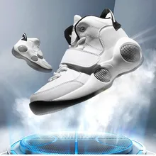 Большие размеры 39-48, Мужская Баскетбольная обувь, высокие Нескользящие амортизирующие кроссовки, повседневная спортивная обувь для мальчиков, спортивная обувь zapatos baloncesto