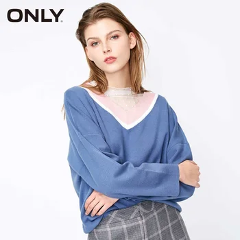 

Vero Moda Women Loose Fit V-neckline Drop-shoulder Sweater| 319113527