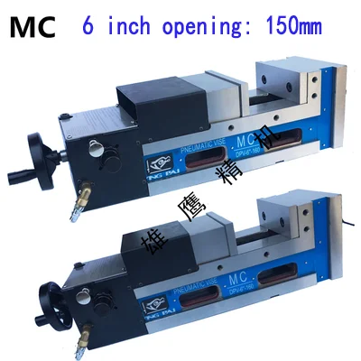 MC pneumatic vise 6 inch CNC computer pneumatic clamps right angle vise 90 degrees milling precision vise