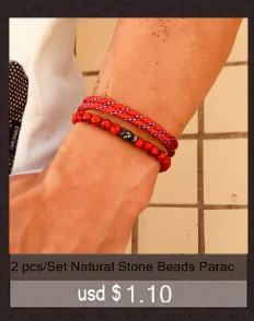 Минималистский 4 размера натуральный камень Бусины красный коралл браслет ручной работы Будда медитация браслет для женщин мужчин ювелирные изделия