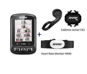 

Automatic backlight iGS618 iGPSPORT gps tracker waterproof gps speedometer navigation Speedometer IPX7 3000 hours data storage