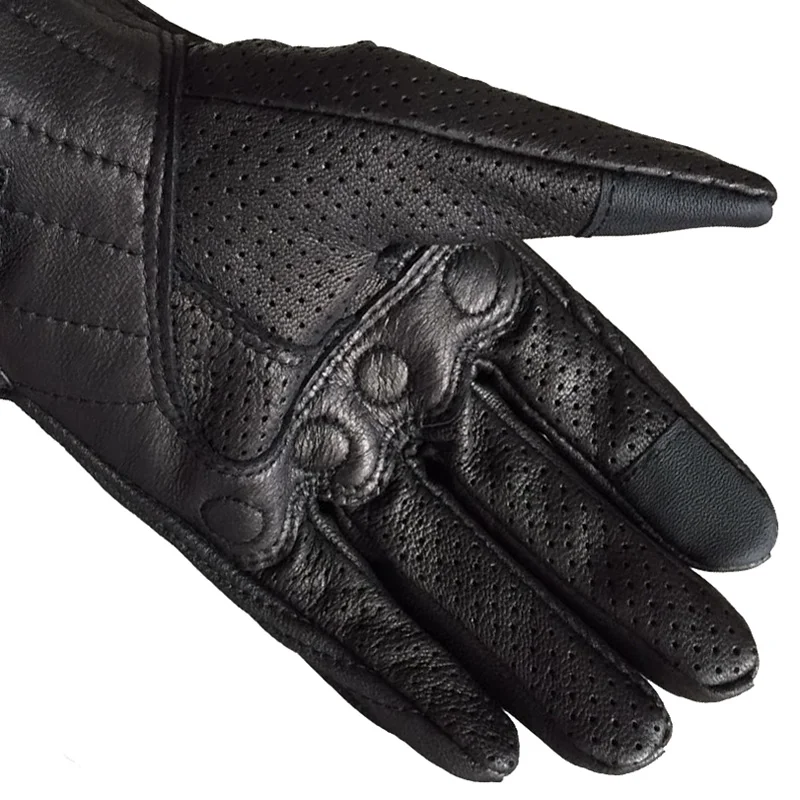 GPCROSS Ретро мотоциклетные перчатки из натуральной кожи для мотокросса Guantes Moto внедорожные перчатки для мужчин и женщин