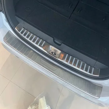 

For Mitsubishi Pajero Sport Montero Sport 2019 2020 Inner Outer Rear Bumper Protection Cover Sill Bumper Scuff Trim Styling