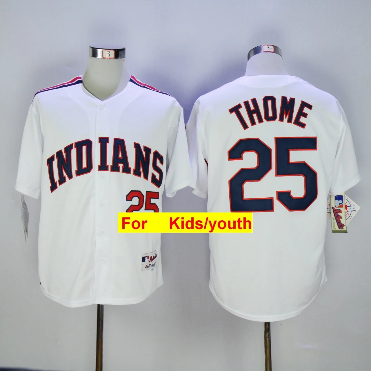 Молодежный Кливленд Франсиско Линдор Jim Thome Corey Kluber Jason Kipnis FLEX& Cool базовый плеер Джерси - Цвет: Темно-серый