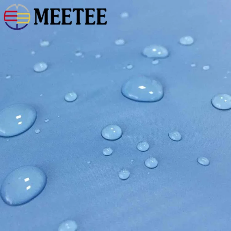 Meetee 100X150 см 190 т ПВХ водонепроницаемый ПУ ткань DIY фартук рукава Pet плащ Одежда швейная ткань зонтик DIY аксессуары FA012