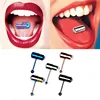 1Piece Surgical Steel Vibrating Tongue Ring 16G Tongue Piercing Ring Vibrating Tongue Piercing Bar Body Jewelry Lengua Fashion ► Photo 2/6