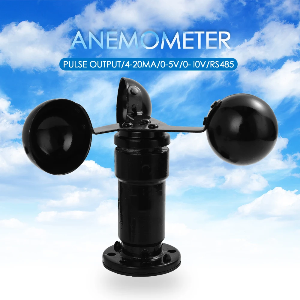 

Wind Speed Sensor Indicator Anemometer Aluminium Alloy RS485 Pulse Controller For Meteorological Monitoring