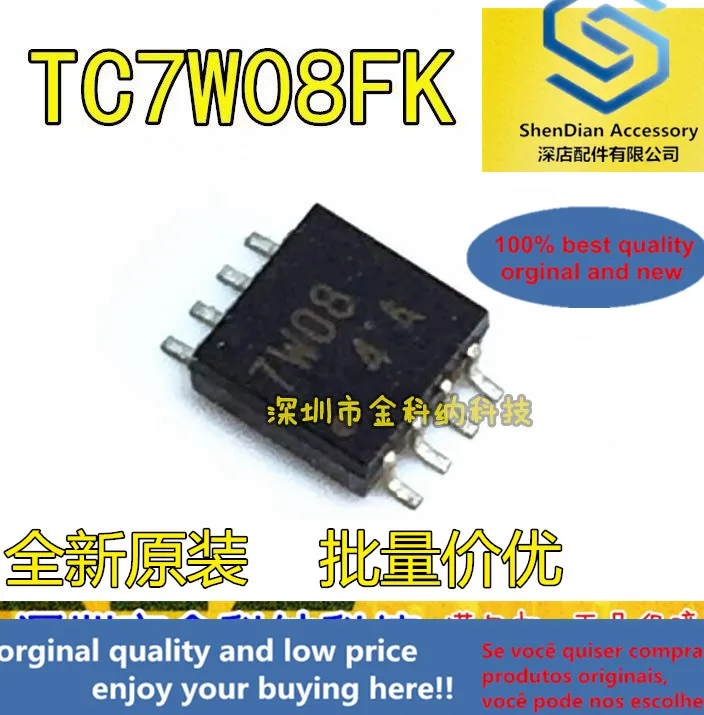 

10 шт. только оригинальная новинка TC7W08F TC7W08FU TC7W08FK абсолютно новая импортная sop-8