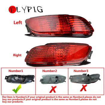 

FLYPIG LH+RH Rear Side For Lexus RX300 RX330 RX350 2003-2008 RED Lens Bumper Reflector Marker Light LH