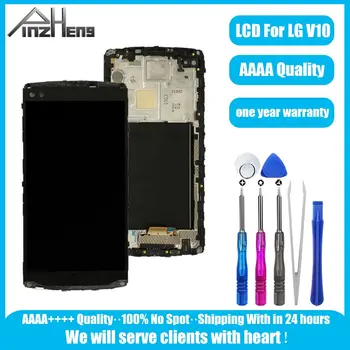 

PINZHENG AAAA Quality Screen LCD For LG V10 H960 H968 H900 VS990 LCD Display Touch Screen Digitizer For LG V10 LCD Replacement