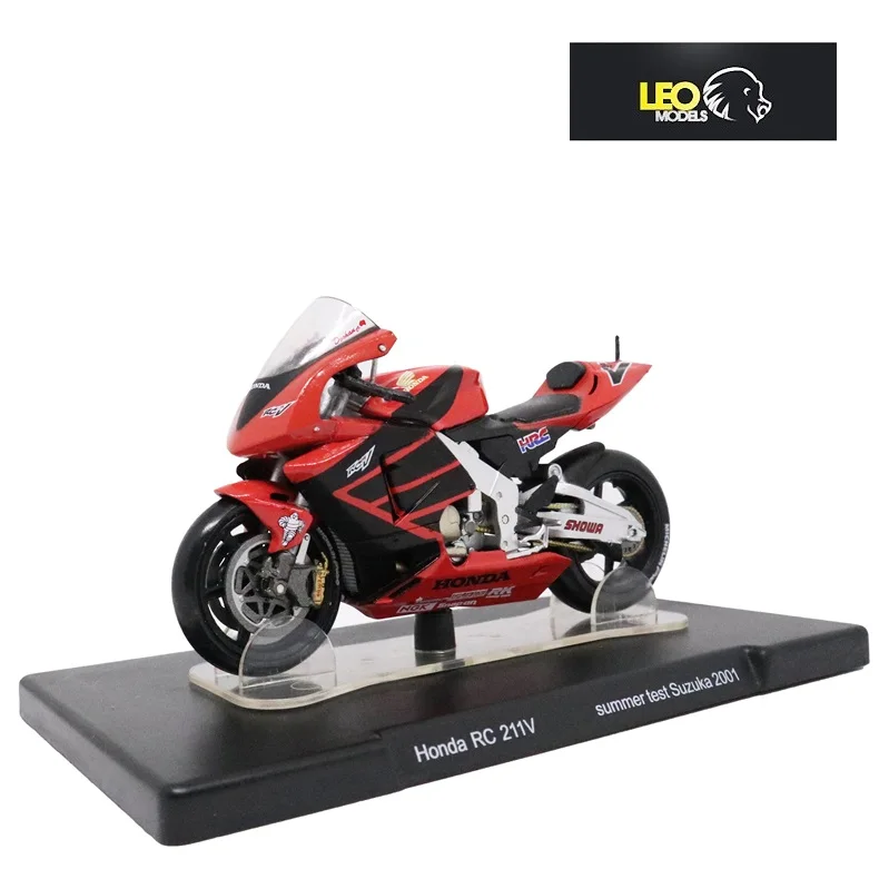 LEO модели 1/18 Honda NSR500 тест Valencia 2000 Yamaha YZR Ducati Desmosedici GP12 Aprilia RSW250 тест Jerez 1999 GP125 WC1995