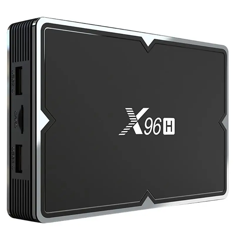 X96H Allwinner телеприставка выход Формат пикселя ConﬁgurableH603 четырехъядерный Android 9,0 Smart tv box 4G и 64G WiFi BT 6K медиа - Цвет: EU B