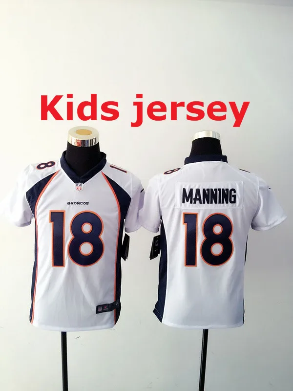 Детская Молодежная быстрая Denver 94 demarus Ware 7 John Elway 58 Von Miller 88 Demaryius Thomas 30 Anthony Davis Jersey - Цвет: Фиолетовый