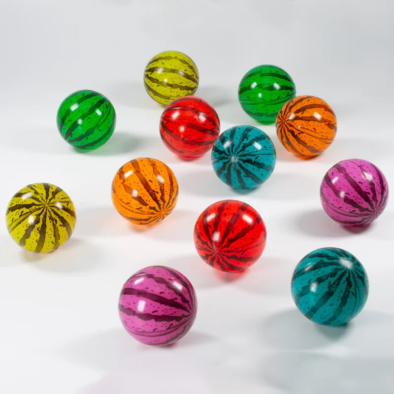 60 мм macaron цветной мяч для баскетбола, футбола, Детская безопасность, обучающая игрушка, мяч, Прямая с фабрики - Цвет: Melon floating