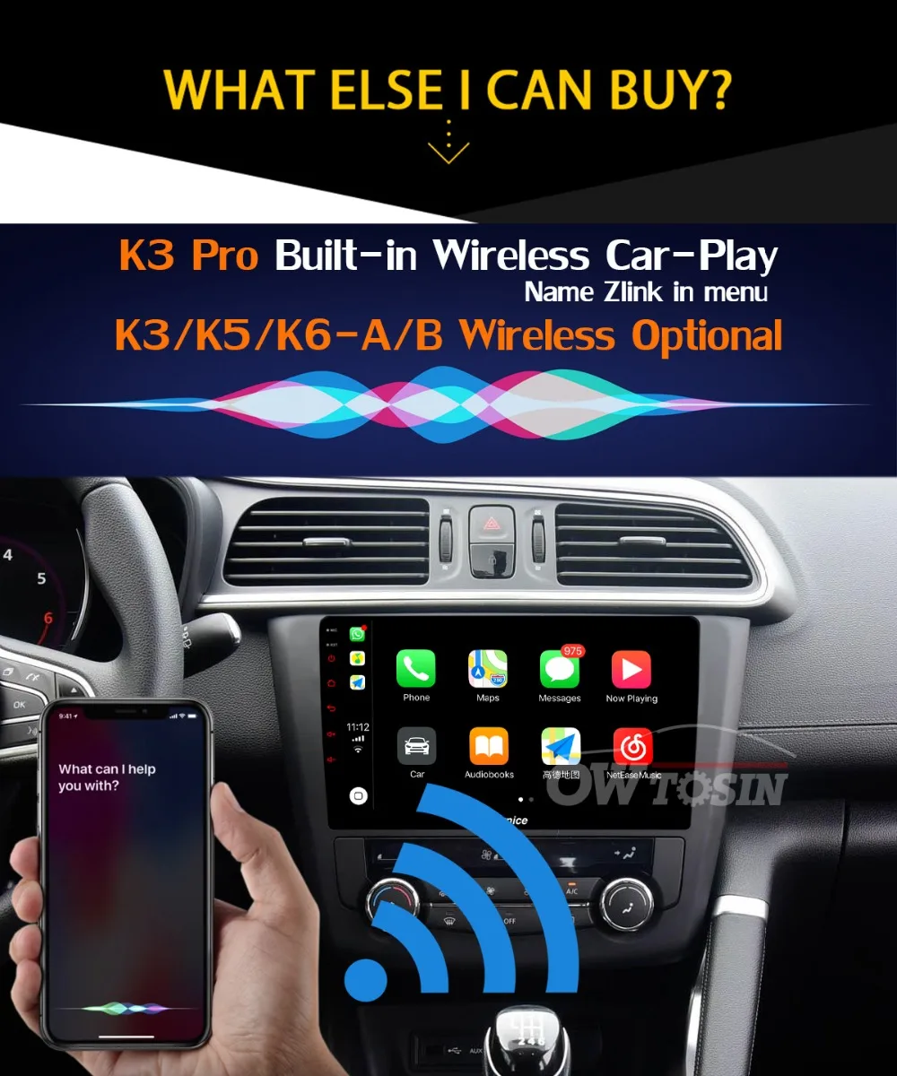 Cheap 360°4×AHD DVR Camera 4G+WiFi Android 9.0 4G+64G GPS Radio CarPlay DSP Car Multimedia Head Unit Stereo Player for Renault Kadjar 31