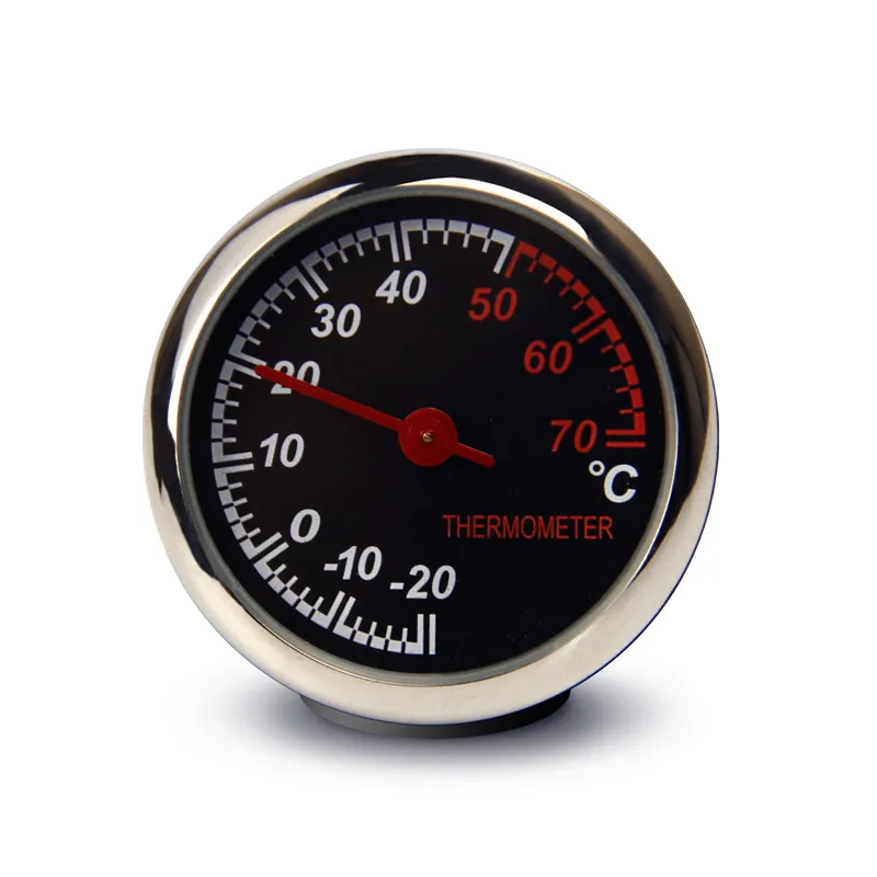 Автомобильные светящиеся часы термометр гигрометр внутренняя палка-на приборной панели авто украшение интерьера Аксессуары для укладки подарки - Цвет: thermometer 1